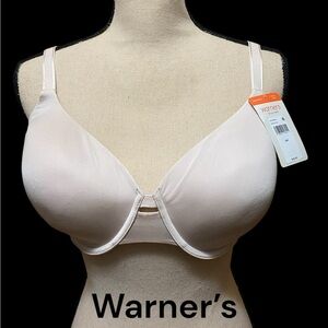 Warner’s-NWT 36D “all you need” lightly lined underwire, nude. New w/ tags!